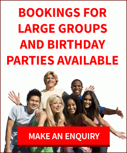 Group Bookings available