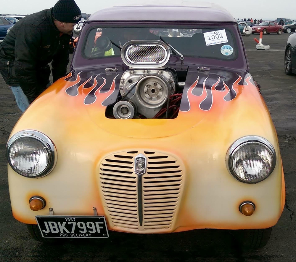 Drag and Drift - Hotrods at Perranporth